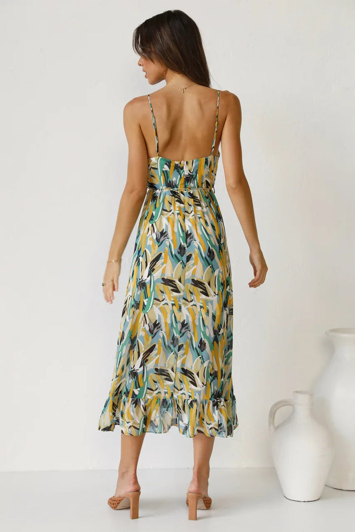 Catherine - Elegant and Colorful Dress