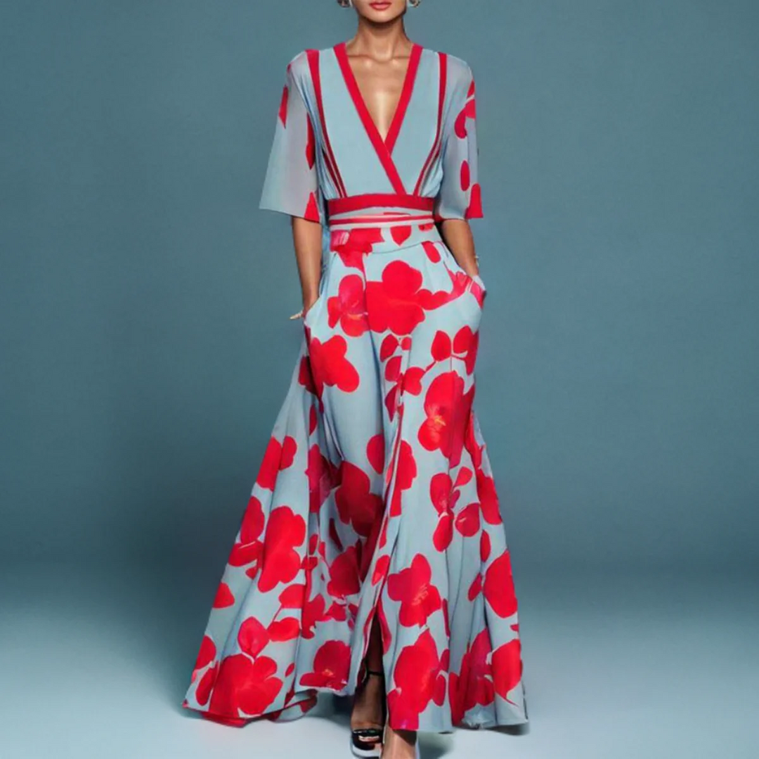 Amara | Classic Floral Gowns
