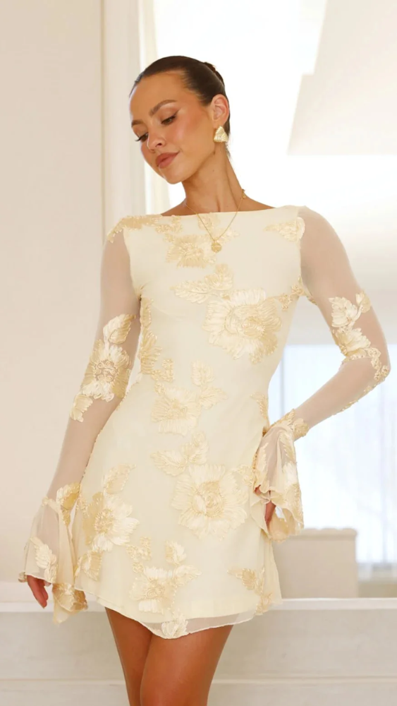 Tina - Elegant Mini Dress