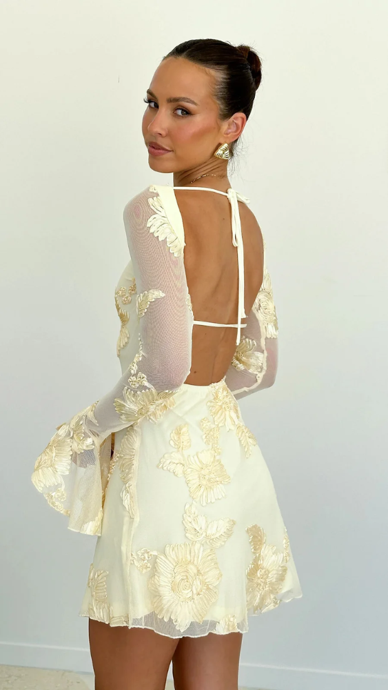Tina - Elegant Mini Dress