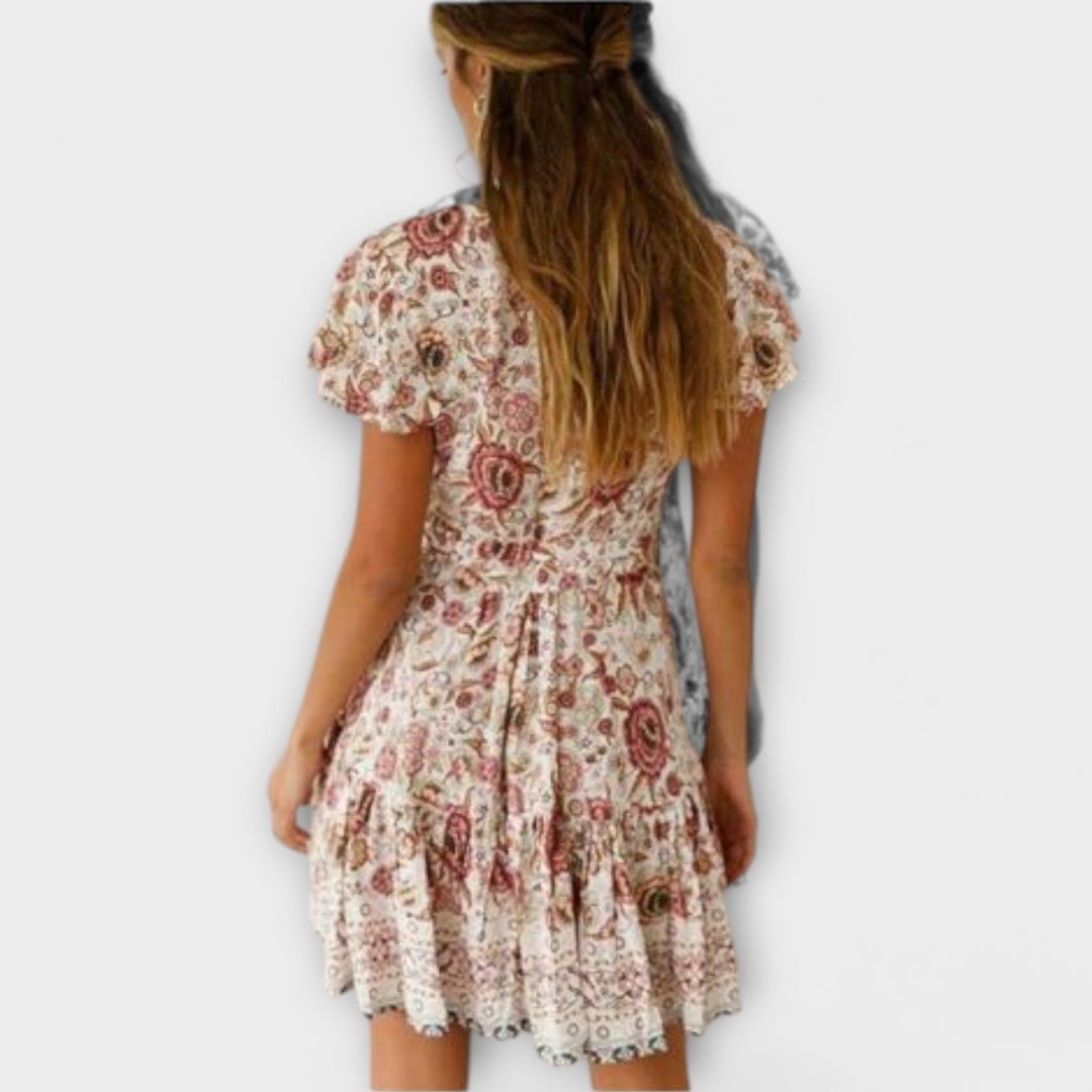 Adélia - Short boho dress