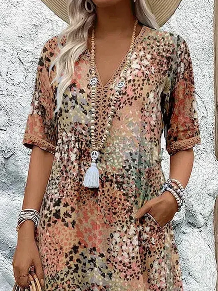 Fatima - Floral Robe