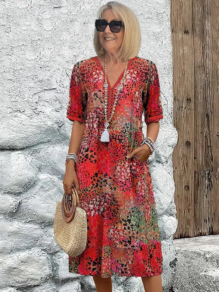 Fatima - Floral Robe