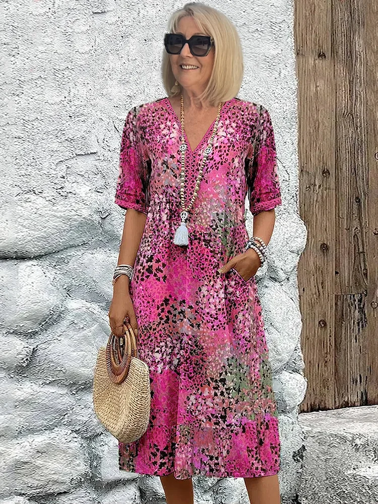 Fatima - Floral Robe