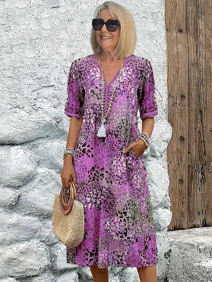 Fatima - Floral Robe