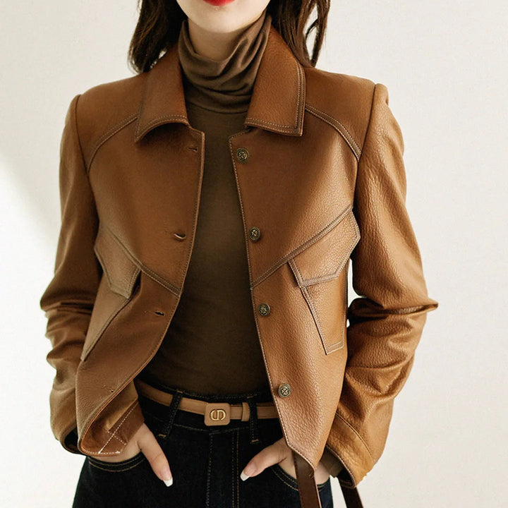 Bellini | Leather jacket for spring