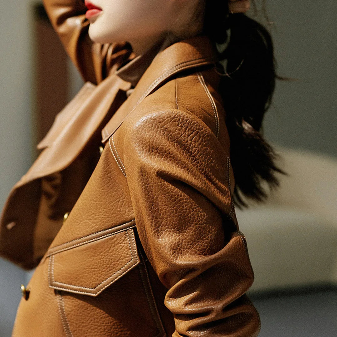 Bellini | Leather jacket for spring