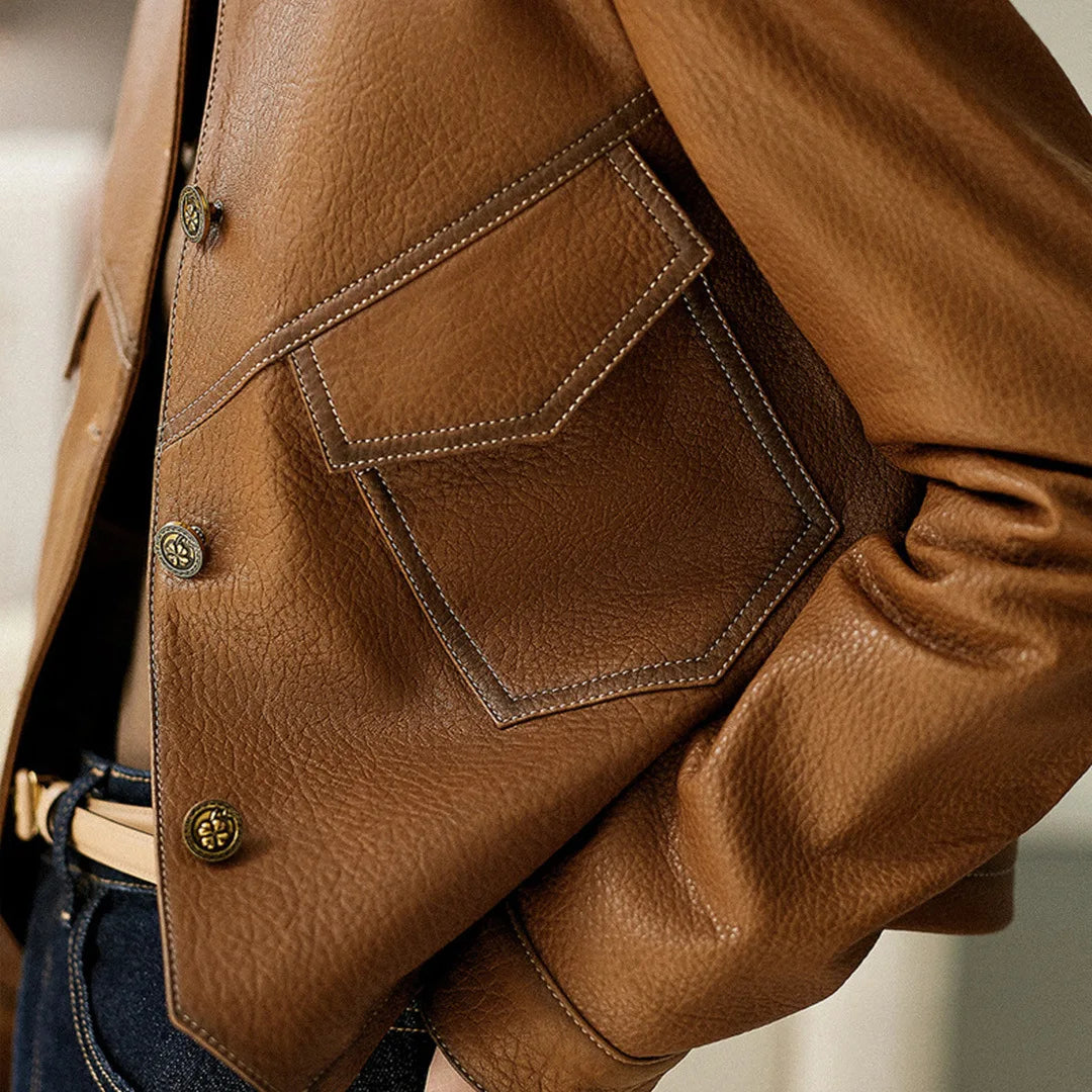 Bellini | Leather jacket for spring