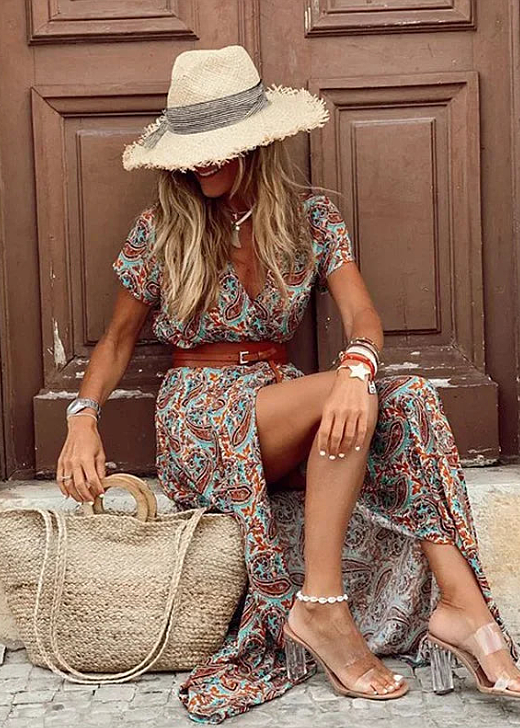 Idalia – Elegant Bohemian Long Dress