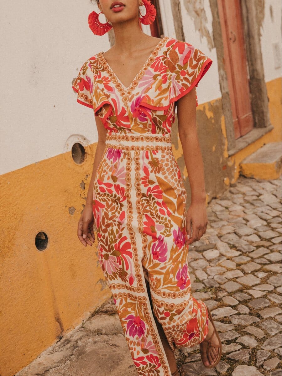 Lyca – Colorful Maxi Dress
