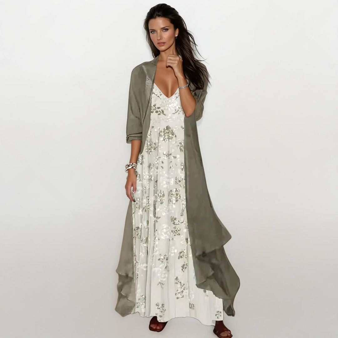Mila - Elegant green dress