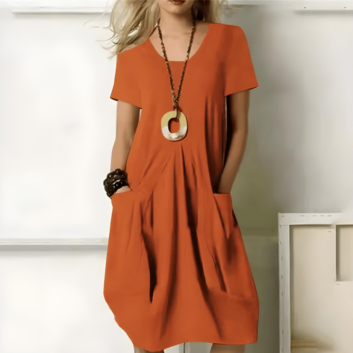 Jolina – Stylish Dress with Belly Coverage