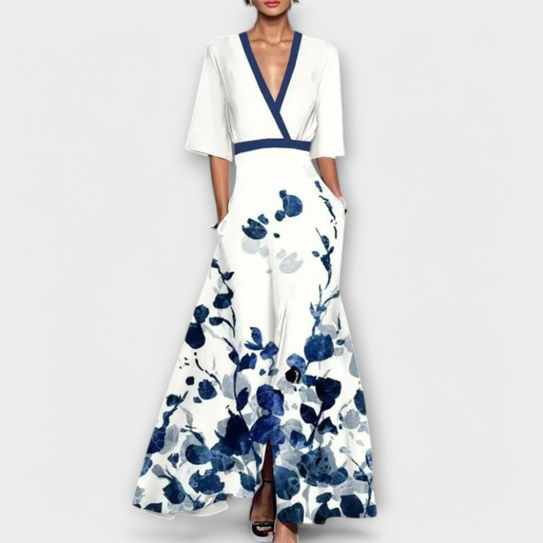 Inês - Women's dress with elegant sleeves