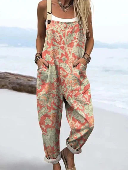 Grace - Vintage Floral Print Dress