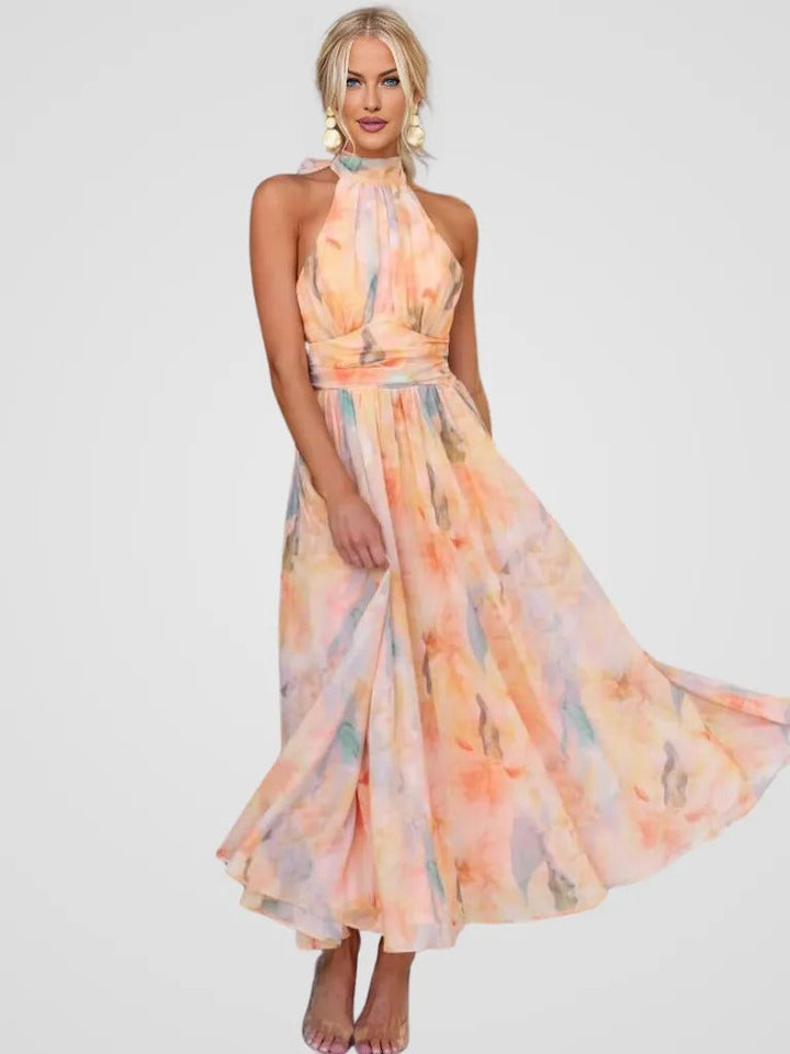 PEACH BLOSSOM DRESS