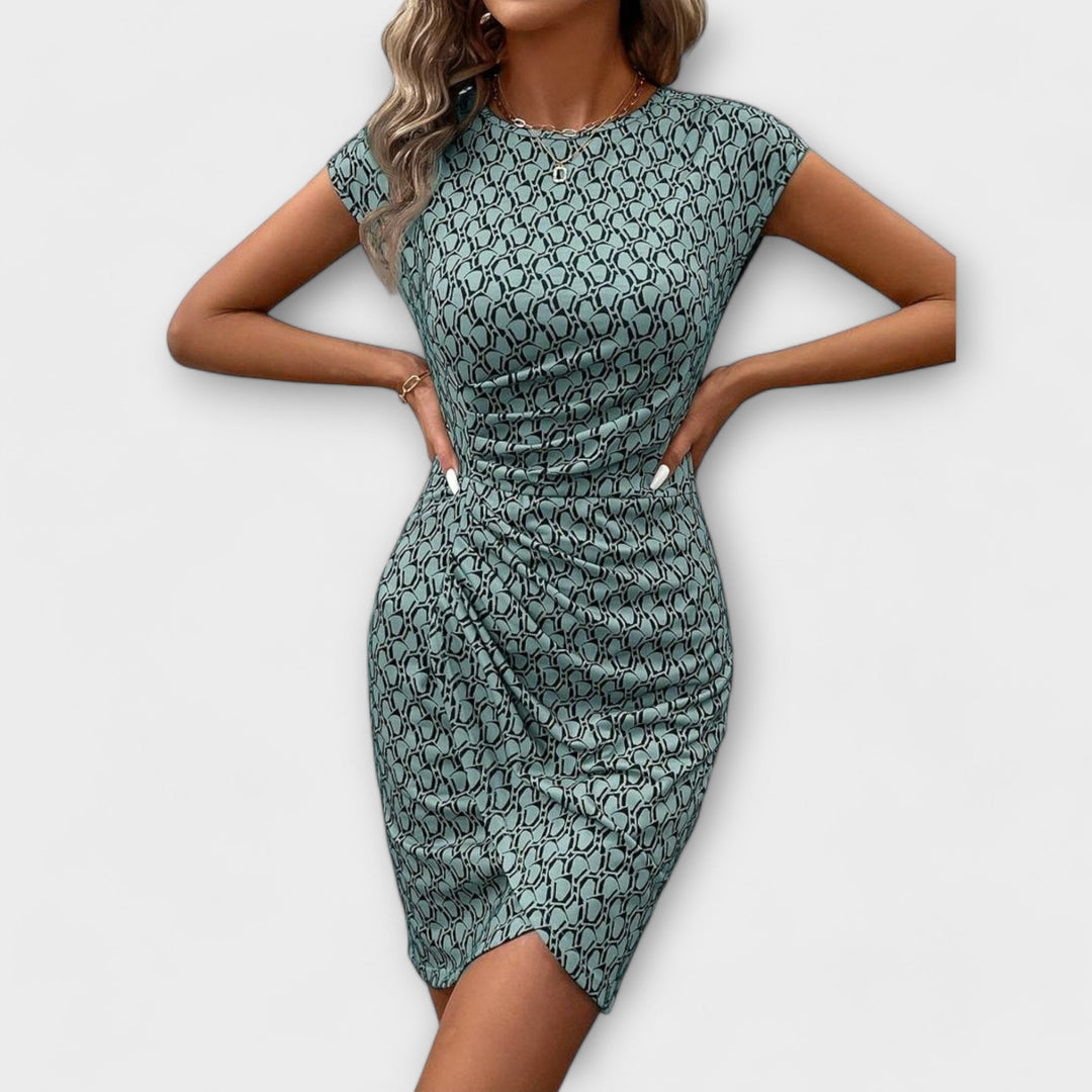 Patricia - Short Sleeve Tulip Dress