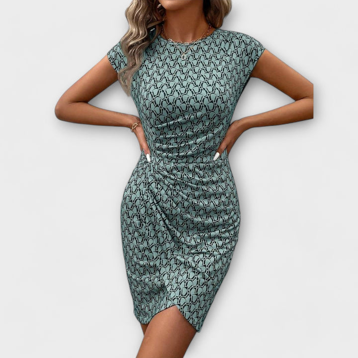 Patricia - Short Sleeve Tulip Dress
