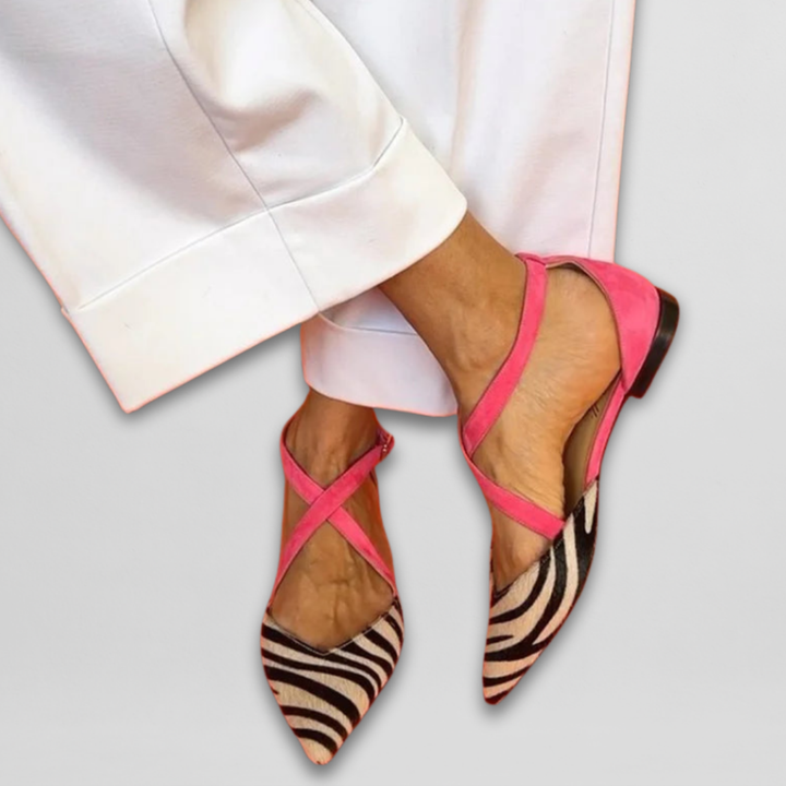 Fenna | Strappy flats