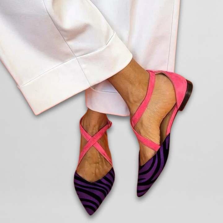 Fenna | Strappy flats