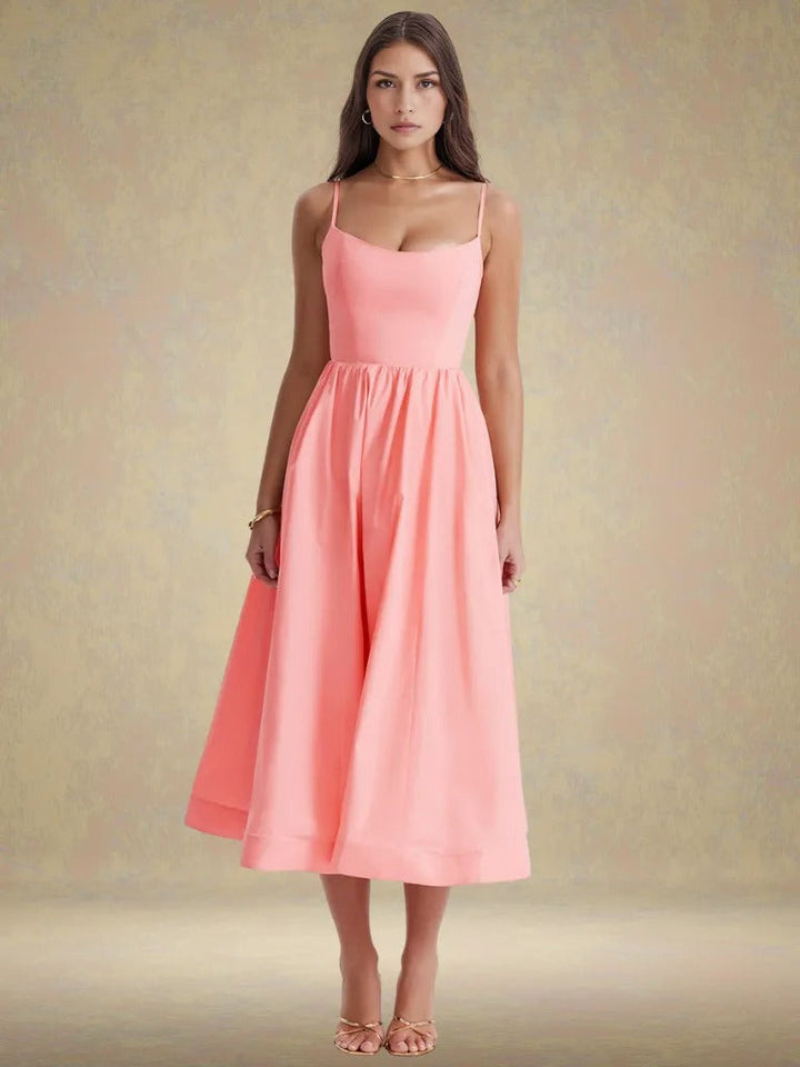 ELARA BLOOM MIDIKLEID DRESS