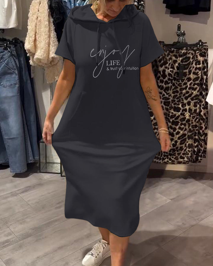 Amira - Stylish Sweatshirt Dress 