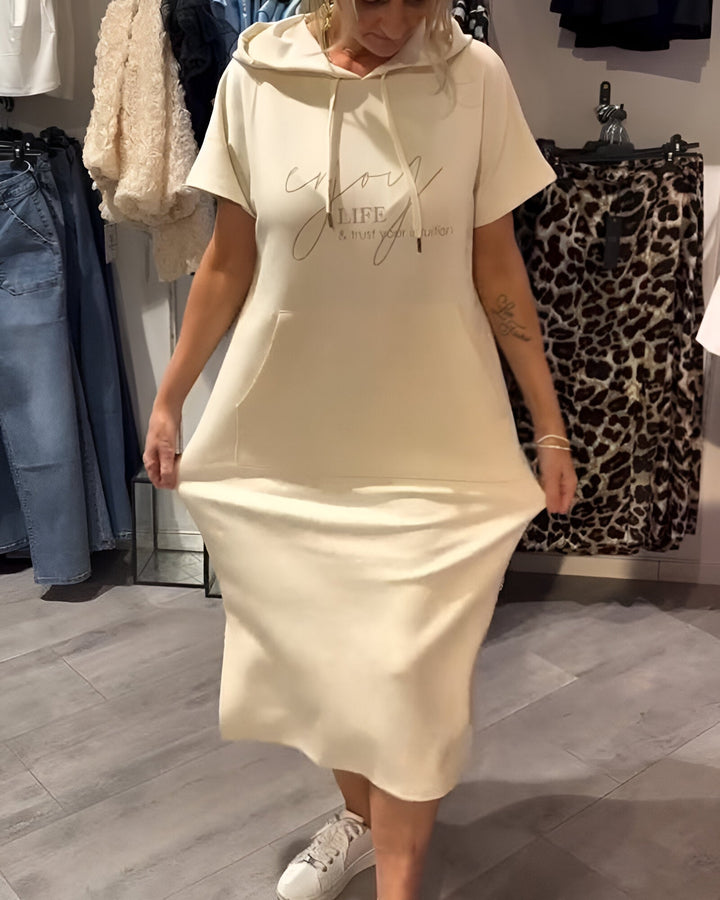 Amira - Stylish Sweatshirt Dress 