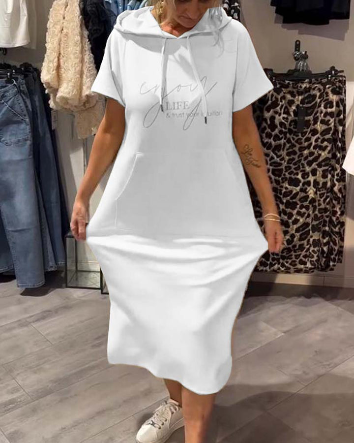 Amira - Stylish Sweatshirt Dress 