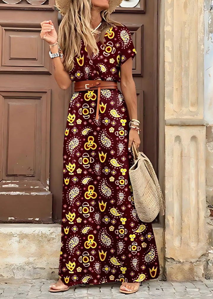 Idalia – Elegant Bohemian Long Dress 