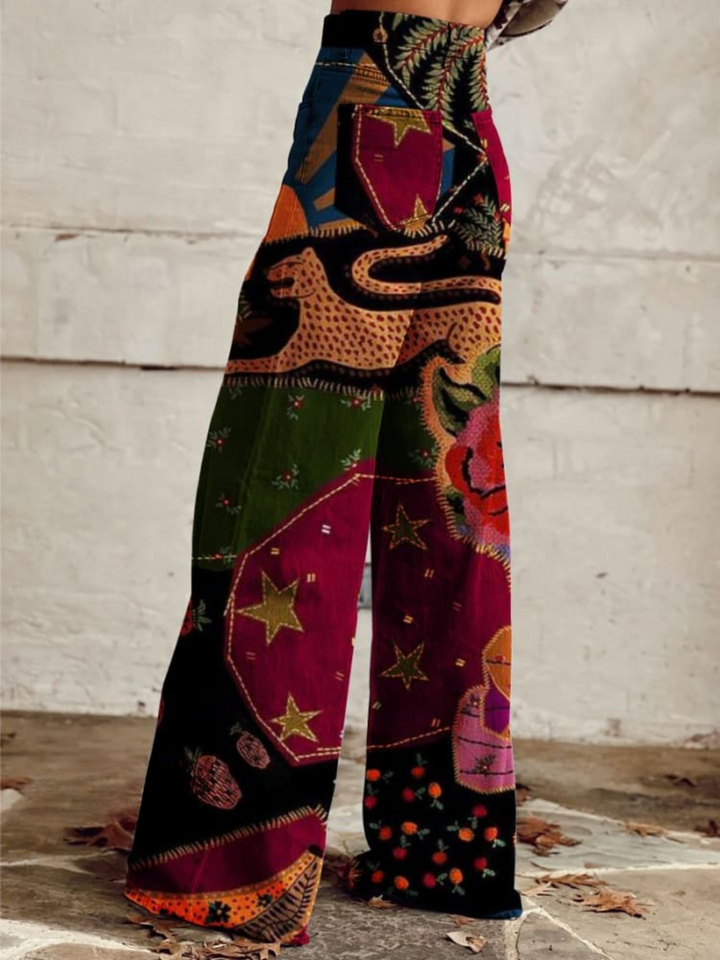 LÉNA | Elegant and Comfortable Vintage Boho Pants