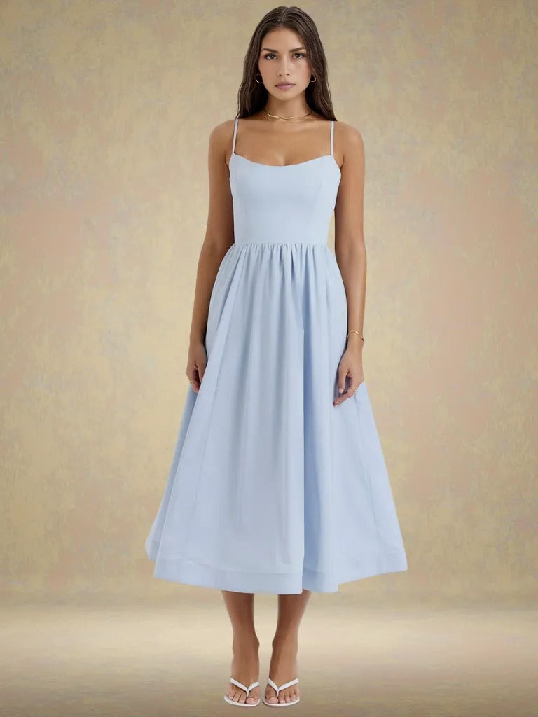 ELARA BLOOM MIDIKLEID DRESS