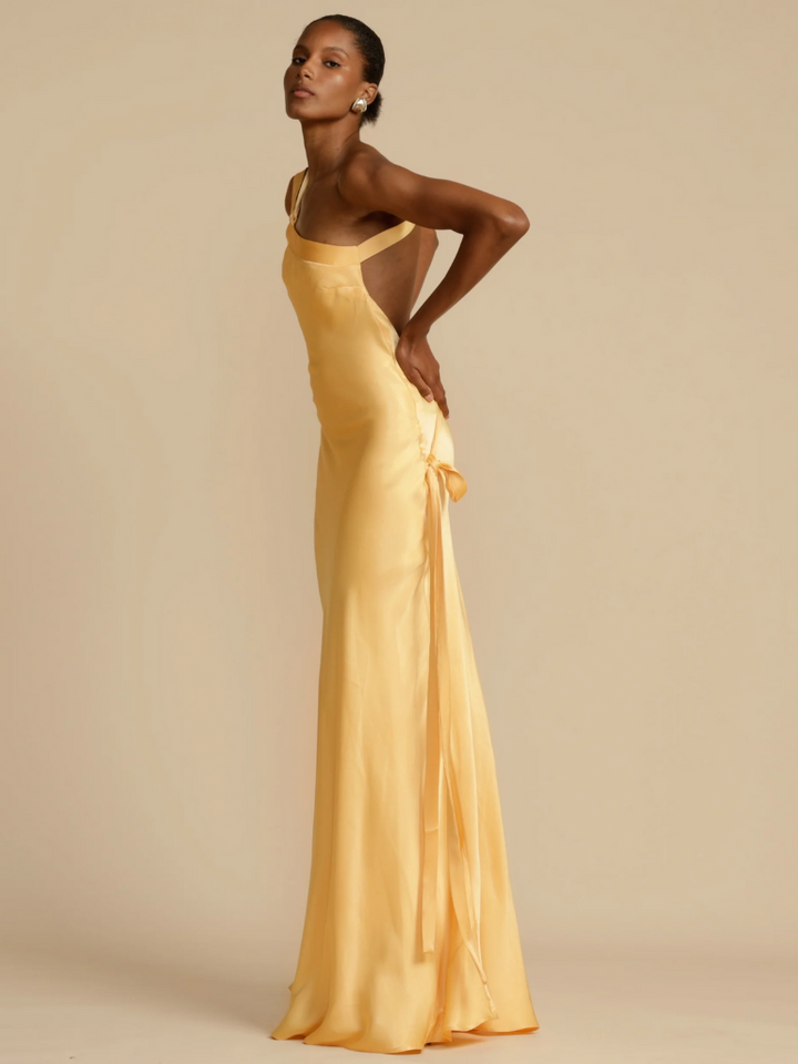 GOLDEN GLOW MAXI DRESS