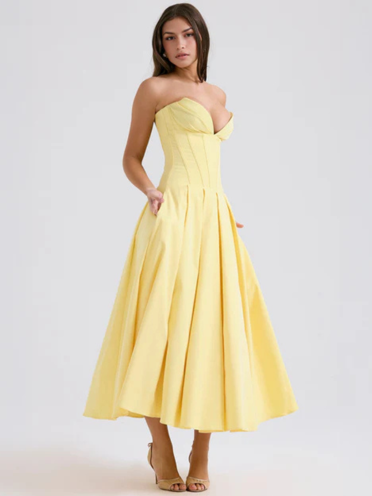 THE LA LUMIÈRE MIDIKLEID DRESS