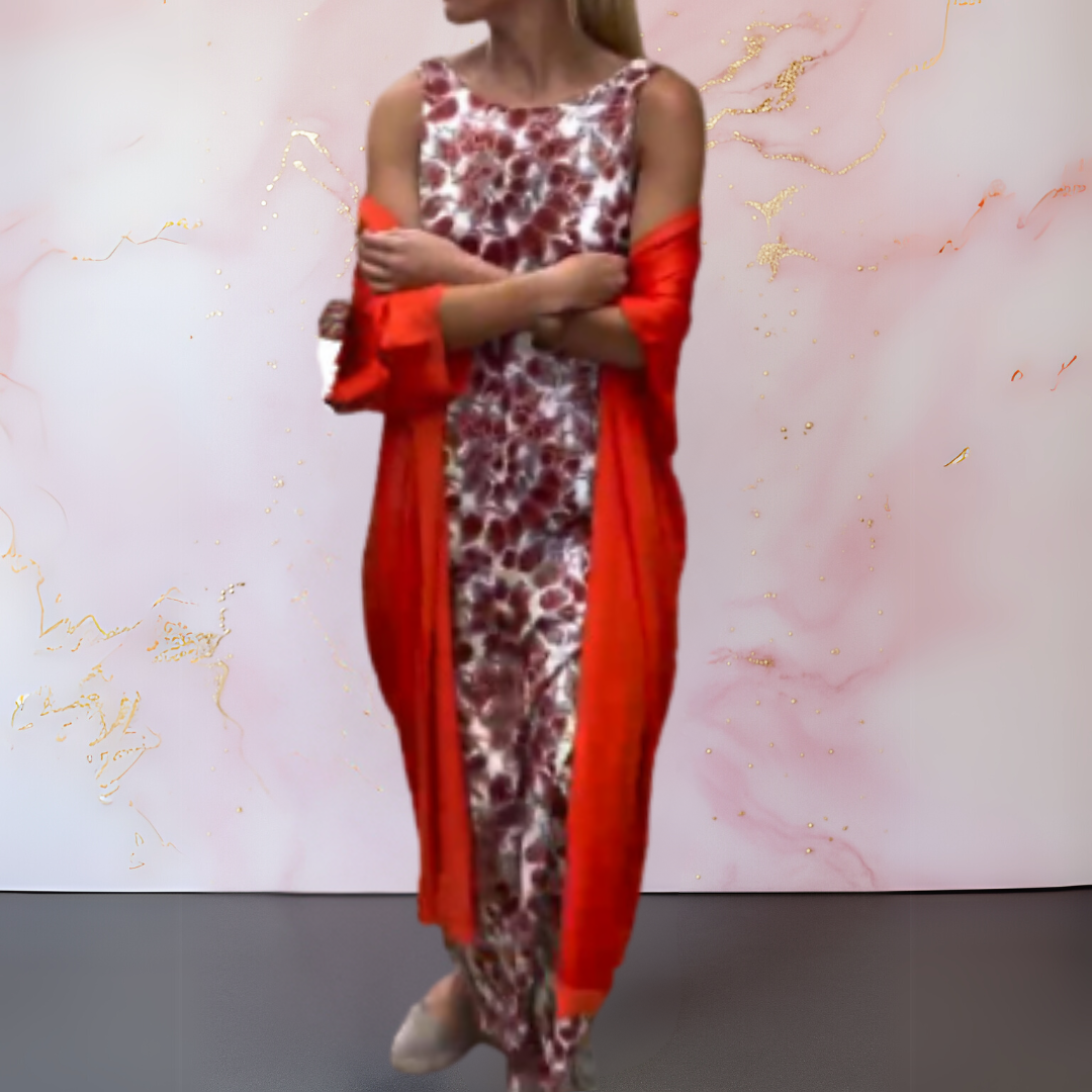Sylvia - Elegant Dress with Cardigan 