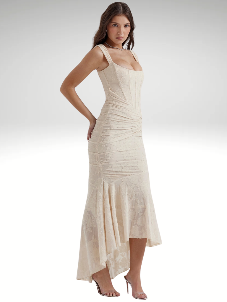 LUXURIOUS LACE MERMAID DRESS