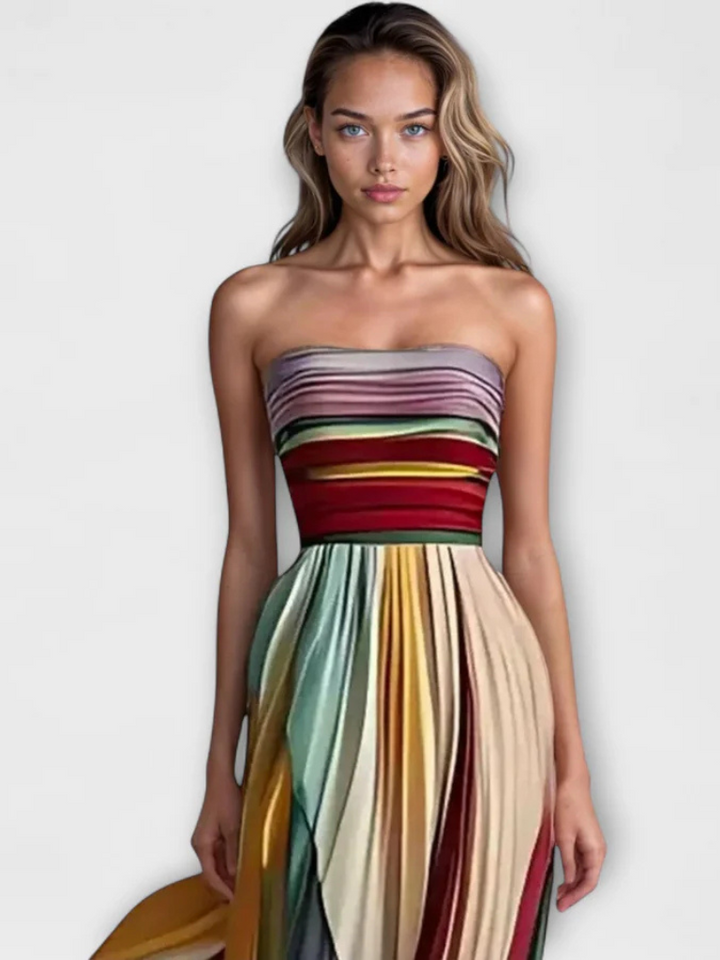 LUMINA STRIPE DRESS 