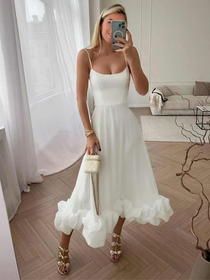 VIVIENNE DRESS WITH FLOORS