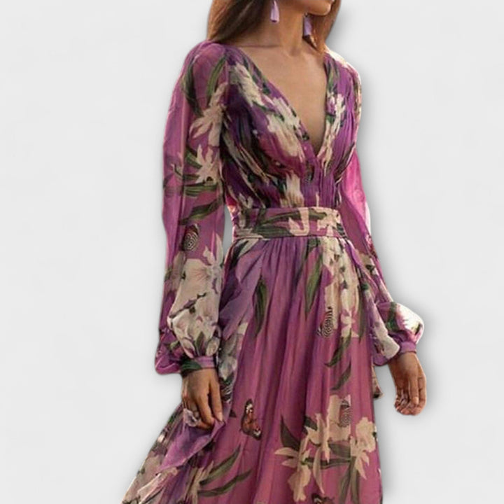Claudia - High quality elegant maxi dress