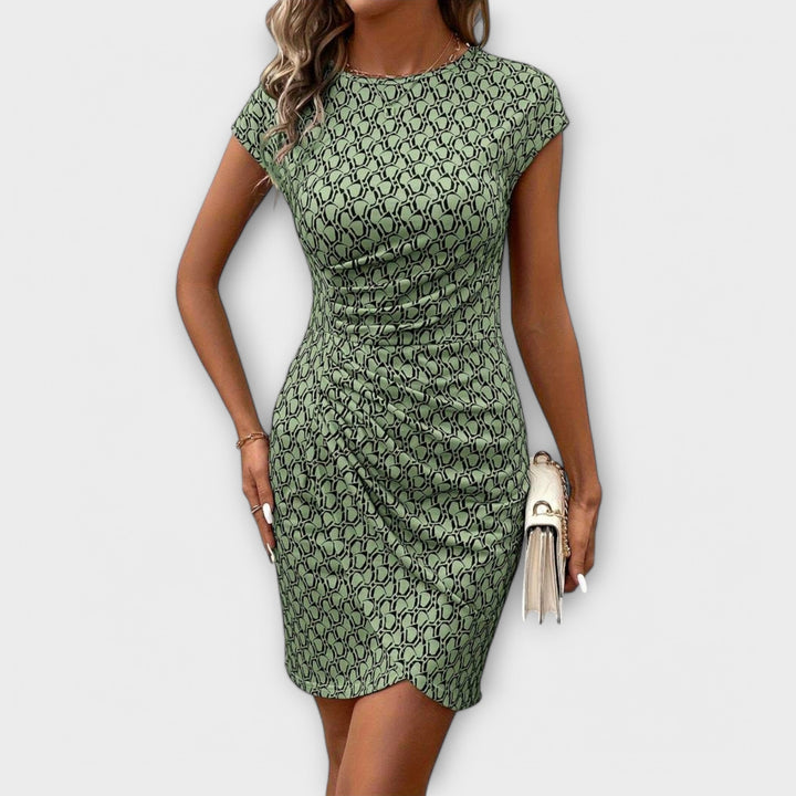 Patricia - Short Sleeve Tulip Dress