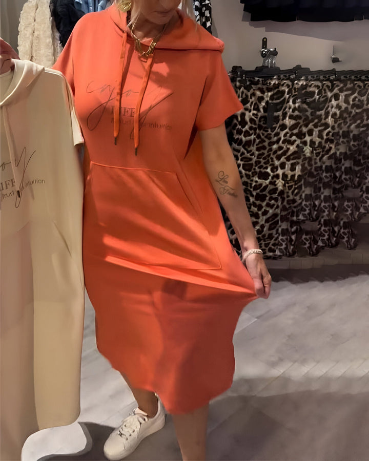 Amira - Stylish Sweatshirt Dress 