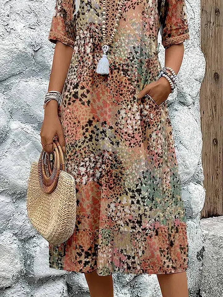 Fatima - Floral Robe